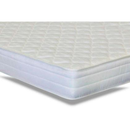 Imagem de Cama Box Queen: Colchão Ortopédico Herval AG65 Frontier + Base CRC Suede Gray(158x198)