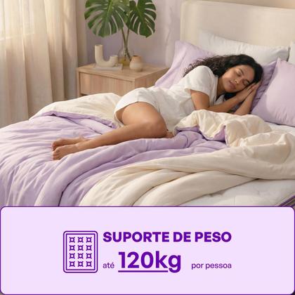 Imagem de Cama Box Queen Com Colchão Molas Ensacadas D33 158x198 Green Premium Smartz
