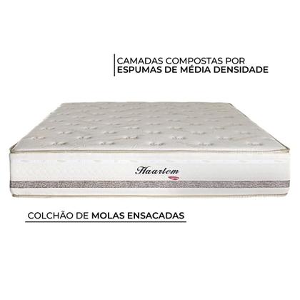 Imagem de Cama Box Queen Herval Haarlem, Molas Ensacadas, 69 x 158 x 198 cm