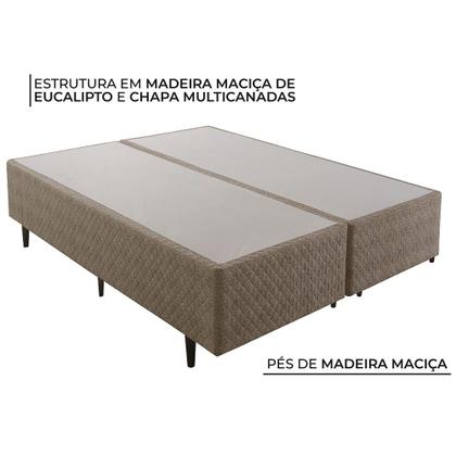Imagem de Cama Box Queen Herval Haarlem, Molas Ensacadas, 69 x 158 x 198 cm