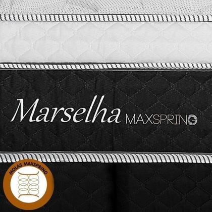 Imagem de Cama Box Queen Herval Marselha, Molas Maxspring, 64 x 158 x 198 cm