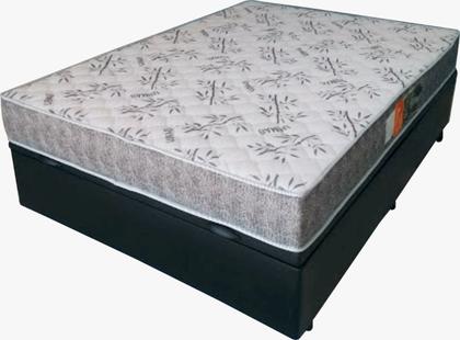 Imagem de Cama(Box Queen Size+Colchão D33) 158x198x25 Poliéster-preto
