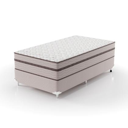 Imagem de Cama Box Solteirão 108x198x63cm Molas Ensacadas Sonhare Montreal