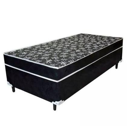 Imagem de Cama Box Solteiro 88x188x53 Preta