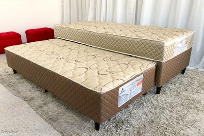 Imagem de Cama Box Solteiro + Cama Auxiliar Duo D33 Rondomóveis