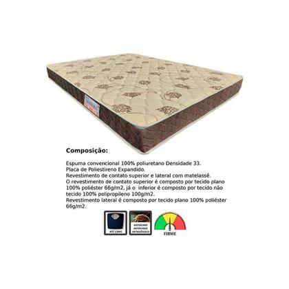 Imagem de Cama Box Solteiro: Colchão Anatômico Orthoflex D33/EP Matera + Base CRC Suede Clean(88x188)