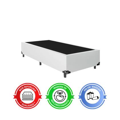 Imagem de Cama Box Solteiro + Colchão D33 One Face - 56x88x188cm - Várias Cores