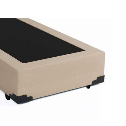 Imagem de Cama Box Solteiro Extremo Reforçado Sintético Xerife Móveis Bege 40x78x188