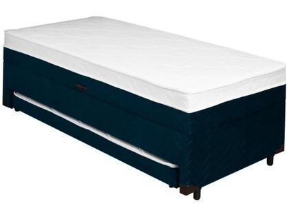 Imagem de Cama Box Solteiro SMP Conjugada com Cama Auxiliar