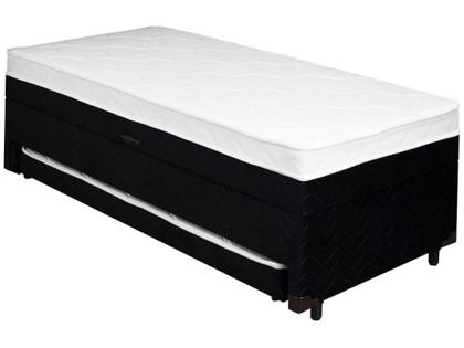 Imagem de Cama Box Solteiro SMP Conjugada com Cama Auxiliar