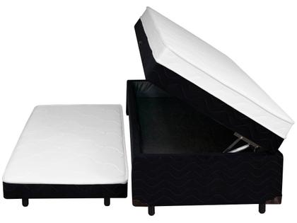 Imagem de Cama Box Solteiro SMP Conjugada com Cama Auxiliar