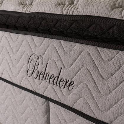 Cama Box Super King Molas Ensacadas Belvedere 193x203x74 - Hellen