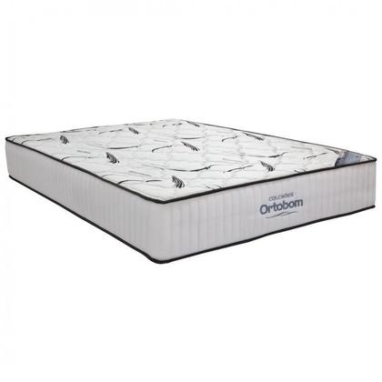 Imagem de Cama Box Super King Ortobom Highfoam Super 193x203x28cm Ortobom Branco