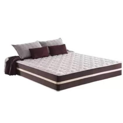 Imagem de Cama Box Viúva 128 Tecido Sintético Preto com Colchão Little Angel Mola Superlastic 22x128x188