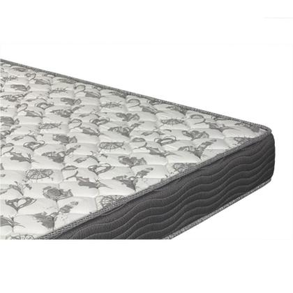 Imagem de Cama Box Viúva Marrom Blindada + Colchão De Espuma D33 - Ortobom - iso 100 128cm - Marrom