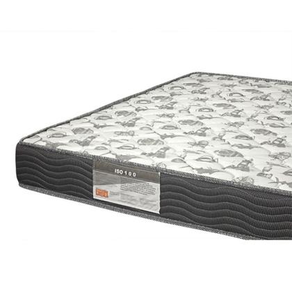 Imagem de Cama Box Viúva Marrom Blindada + Colchão De Espuma D33 - Ortobom - iso 100 128cm - Marrom