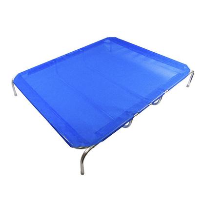 Imagem de Cama Cachorro Grande Suspensa Caminha Pet Lavável Resistente Tamanho XL Azul Mec G