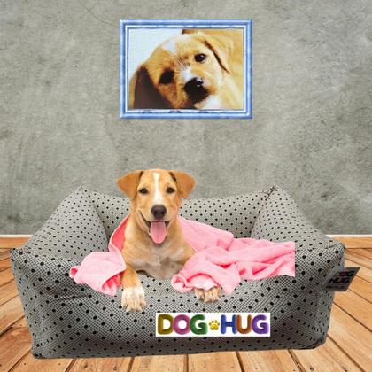 Imagem de Cama caminha pet premium com almofada separada e enchimento silicone