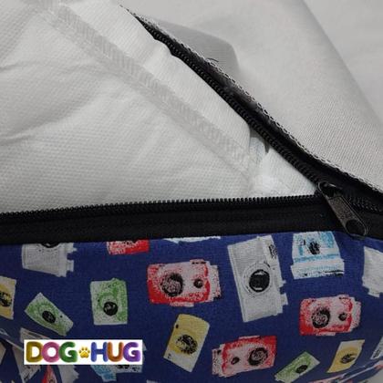 Imagem de Cama caminha pet premium com almofada separada e enchimento silicone