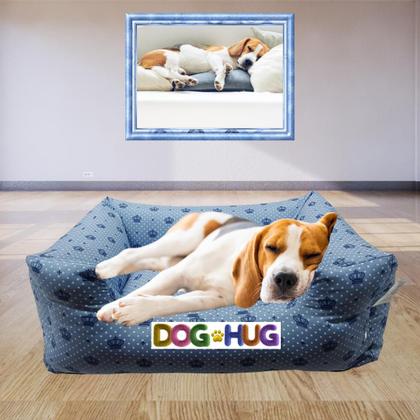 Imagem de Cama caminha pet premium com almofada separada e enchimento silicone