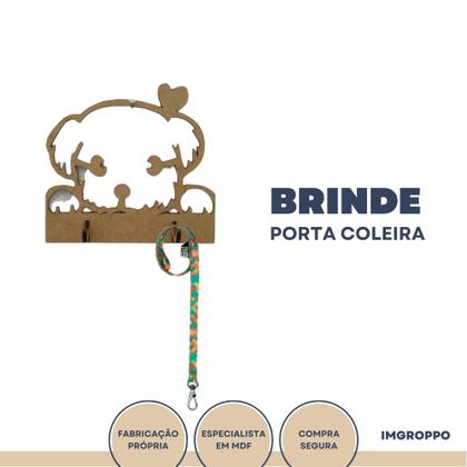 Imagem de Cama Caminha Sofá Casa Pet Cachorro Gato Mdf + Colchonete