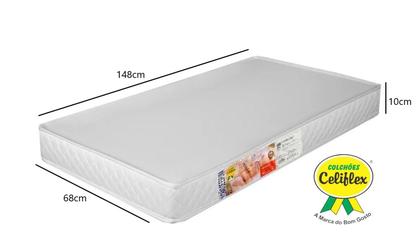 Imagem de Cama Carro Com Baú Juvenil e Colchão