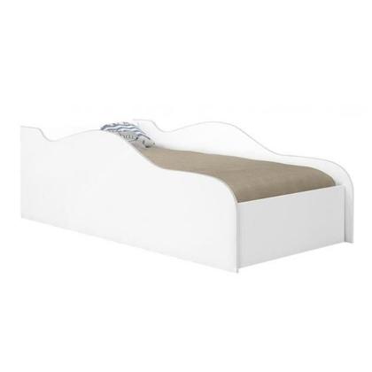 Imagem de Cama Carro Infantil Branco com Colchão