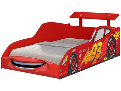 Imagem de Cama Carro Infantil Mcveloz Vermelho New