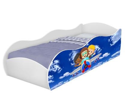 Imagem de Cama Carro Infantil Meninos com Colchão