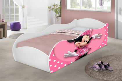 Imagem de Cama carro móveis para quarto infantil meninas com colchão