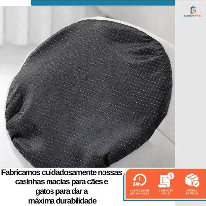 Imagem de Cama Casa Toca Iglu Tenda Caminha Cabana para Cachorros e Gatos Pet 47cmx45cm