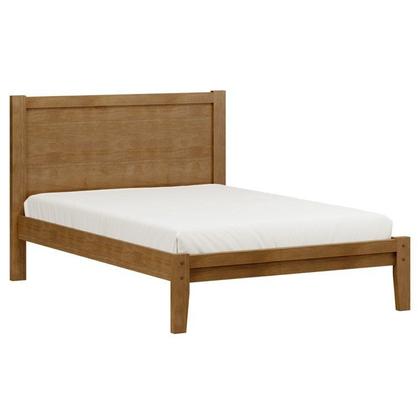 Imagem de Cama Casal 1,60 Linha Prata em Madeira Maciça Finestra Móveis