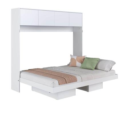 Imagem de Cama Casal Articulável Horizontal com Portas 140 Hanover