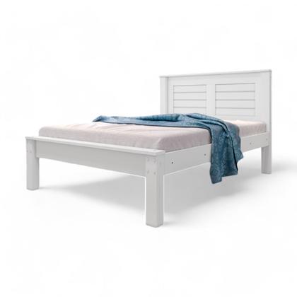 Imagem de Cama Casal Confortável e Moderna Luz Branca