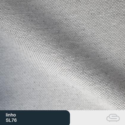 Imagem de Cama Casal Japonesa 156cm Pés Madeira Haru Linho Cinza Clarinho - Sallar Home