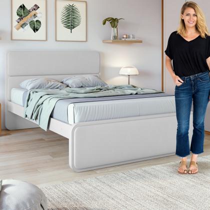 Imagem de Cama Casal Loop Tecido material sintético