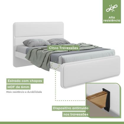 Imagem de Cama Casal Loop Tecido material sintético