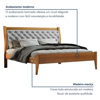Imagem de Cama Casal Queen 160cm Vivare