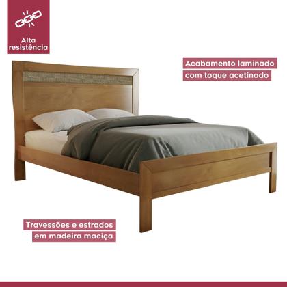 Imagem de Cama Casal Queen 168,5cm com Ratam Império