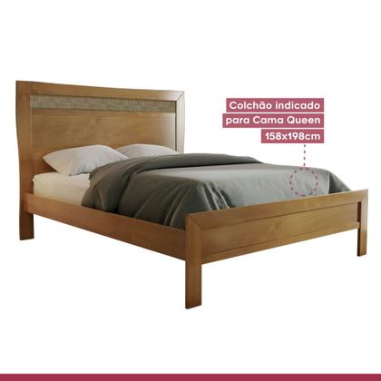 Imagem de Cama Casal Queen 168,5cm com Ratam Império