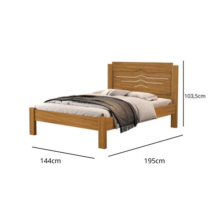 Imagem de cama casal sofia tradicional mdf reforçada para quarto moderno detalhe no painel Estilo Classico Elegante moderno