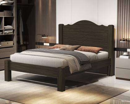 Imagem de Cama Casal Thalia Para Quarto mdf Moderna