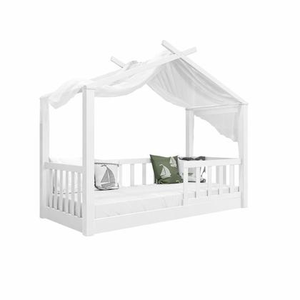 Imagem de Cama Casinha Infantil Montessori De Madeira Maciça Eucalipto