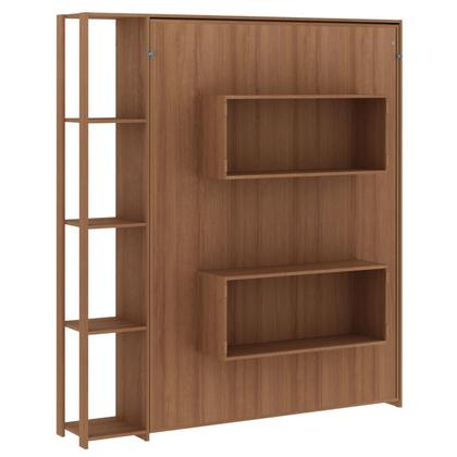 Imagem de Cama de Casal Articulável 4 Prateleiras Amêndoa Cm8014 - Tecno Mobili