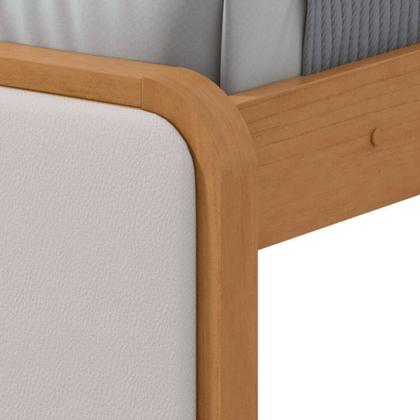 Imagem de Cama de Casal com 2 Mesas de Cabeceiras Loop