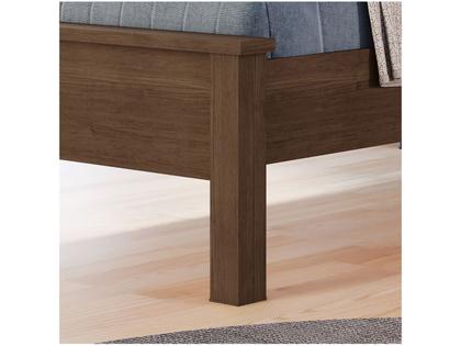 Imagem de Cama de Casal Conquista Móveis Barcelona Cacau