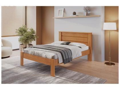 Imagem de Cama de Casal Conquista Móveis Rubi Cinamomo