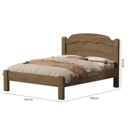 Imagem de Cama de Casal em MDF Estrados Reforçados Lais