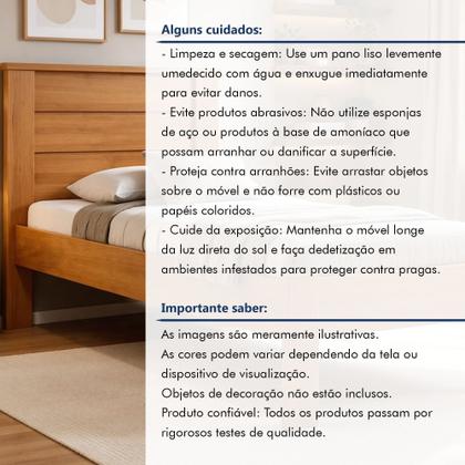 Imagem de Cama de Solteiro Lily Conquista Móveis Marrom/Cinamomo