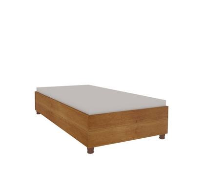 Imagem de Cama de solteiro moderna box - Monaco-Cinamomo - Tcil Móveis